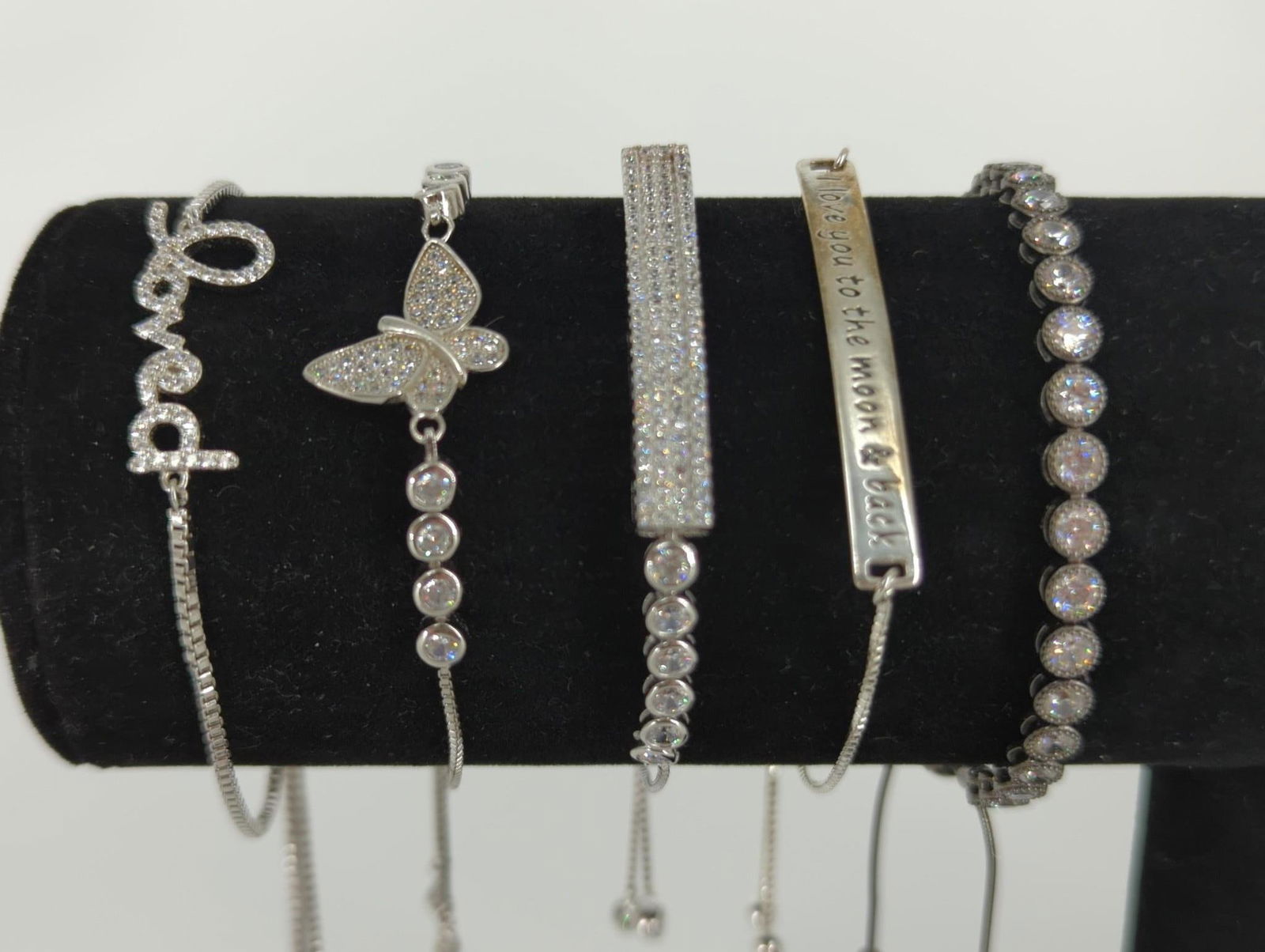Five Sterling Silver Bracelets (1 of 6)