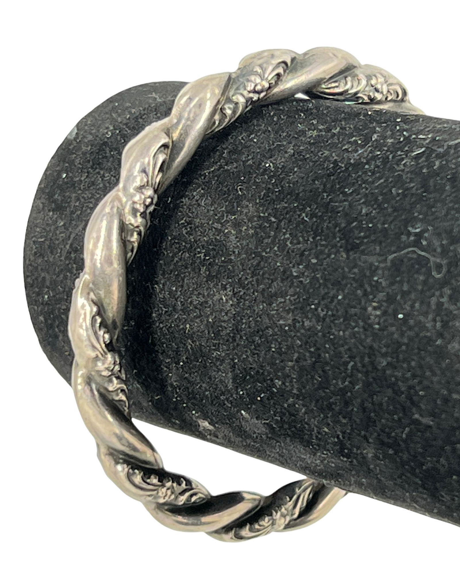 Victorian Silver Bangle (1 of 2)