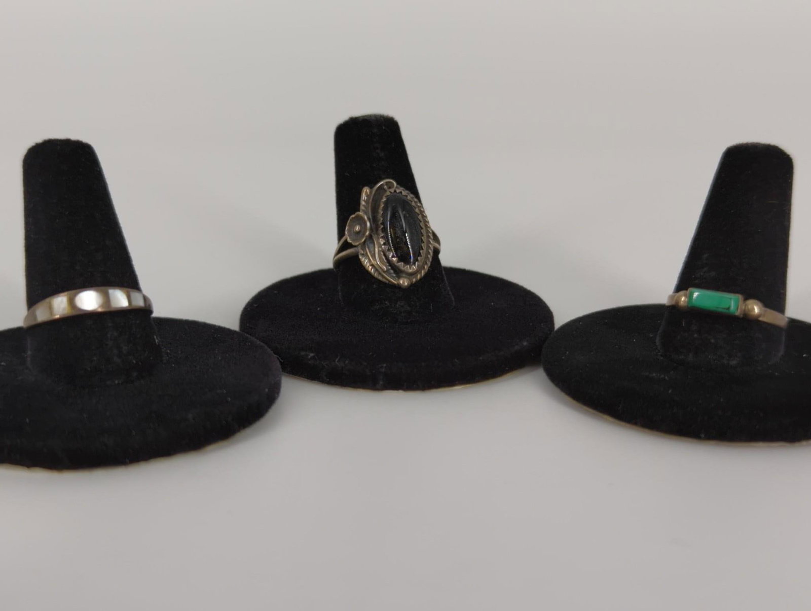 Sterling Silver Southwestern Style Rings (1 of 6)