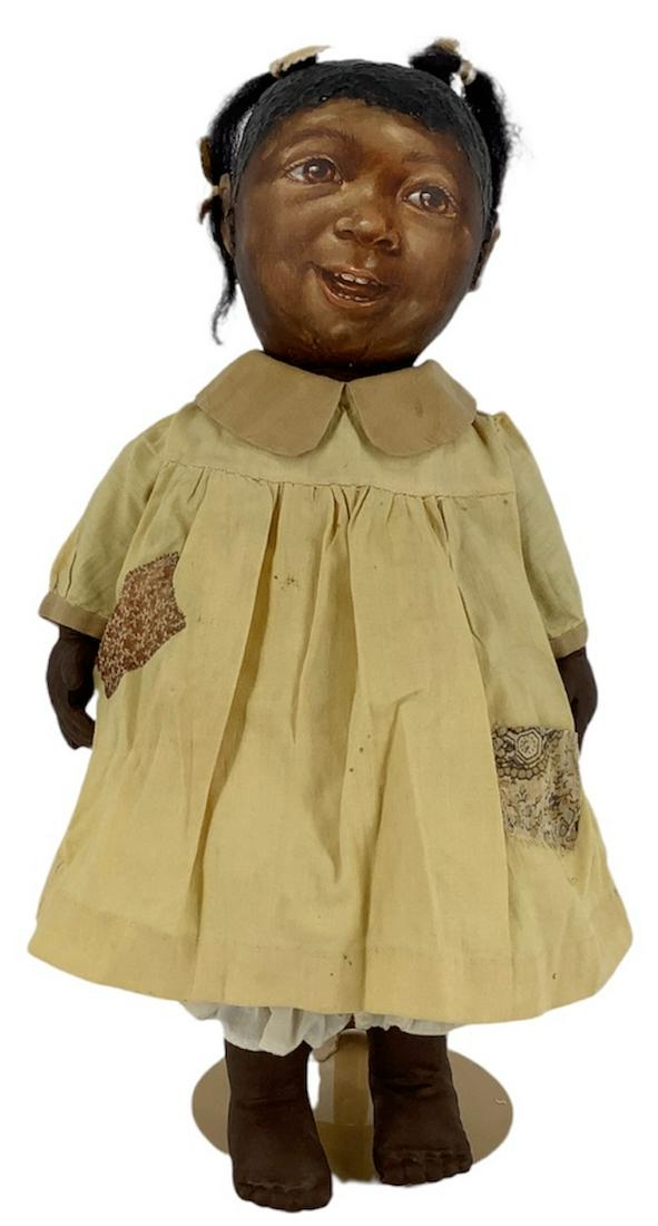 Cloth Johnna Art Doll by Barbara Buysse. 14" girl with (1 of 3)