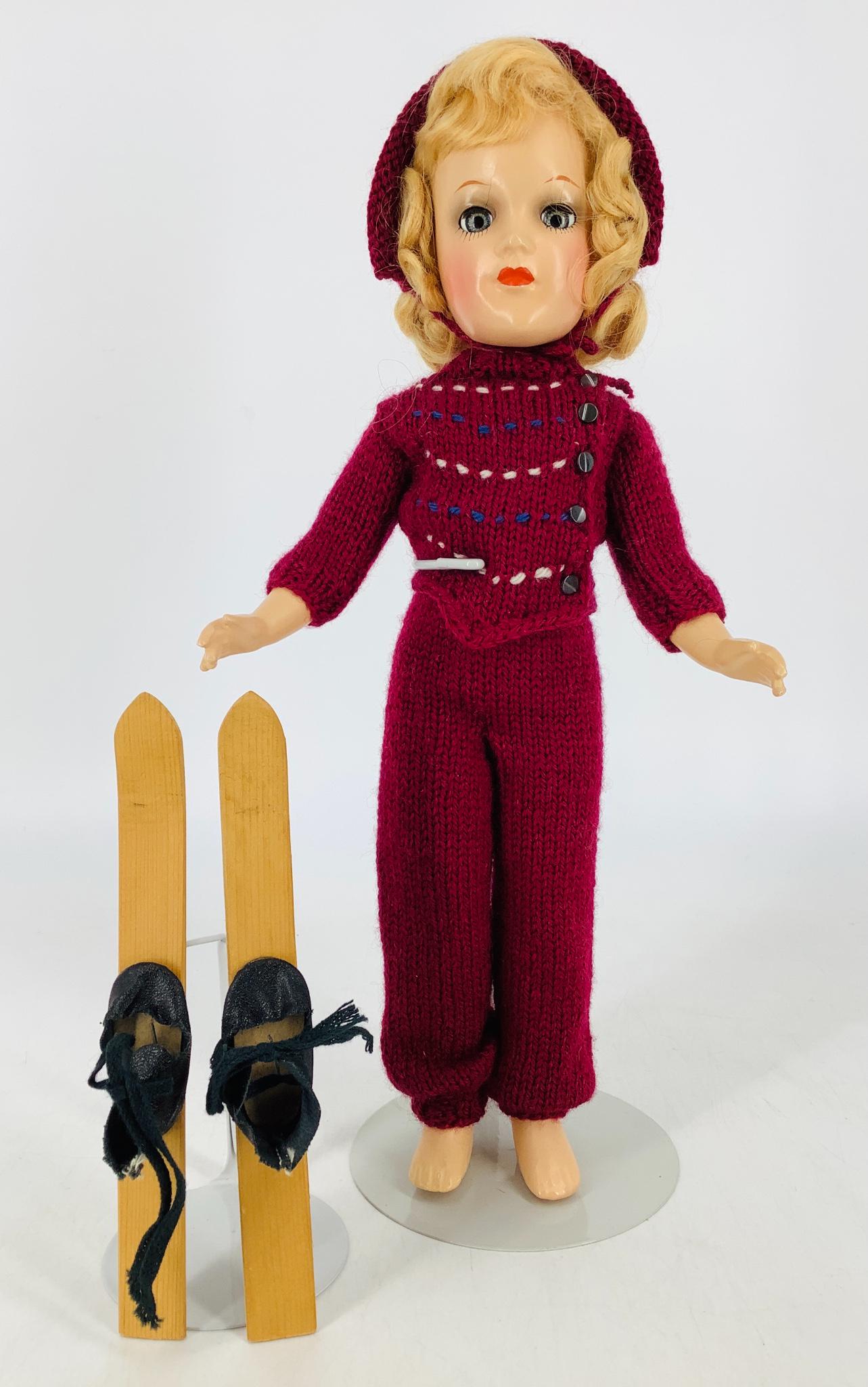 Composition Mary Hoyer doll. Marked "The Mary Hoyer (1 of 5)