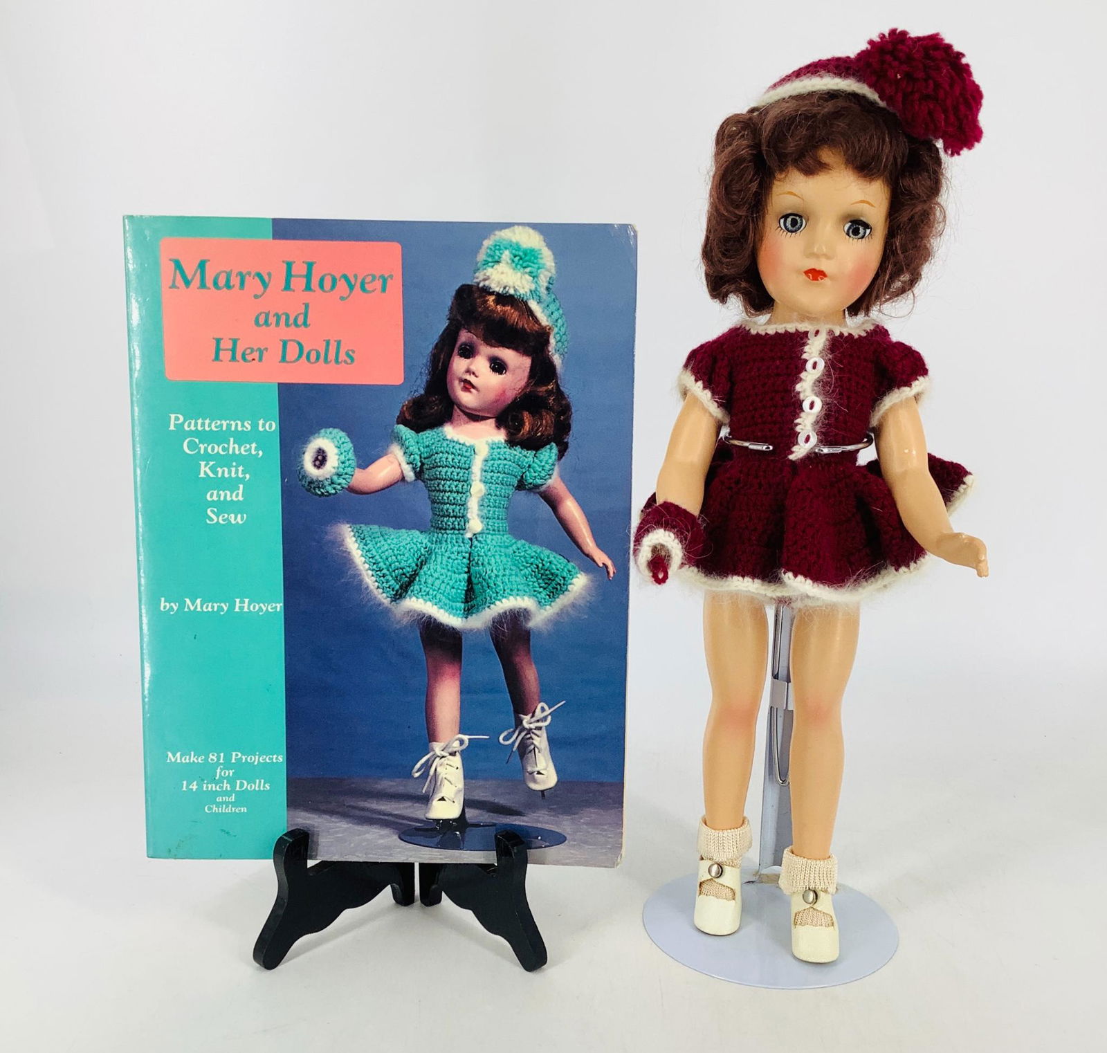 Composition Mary Hoyer doll. Marked "The Mary Hoyer (1 of 5)