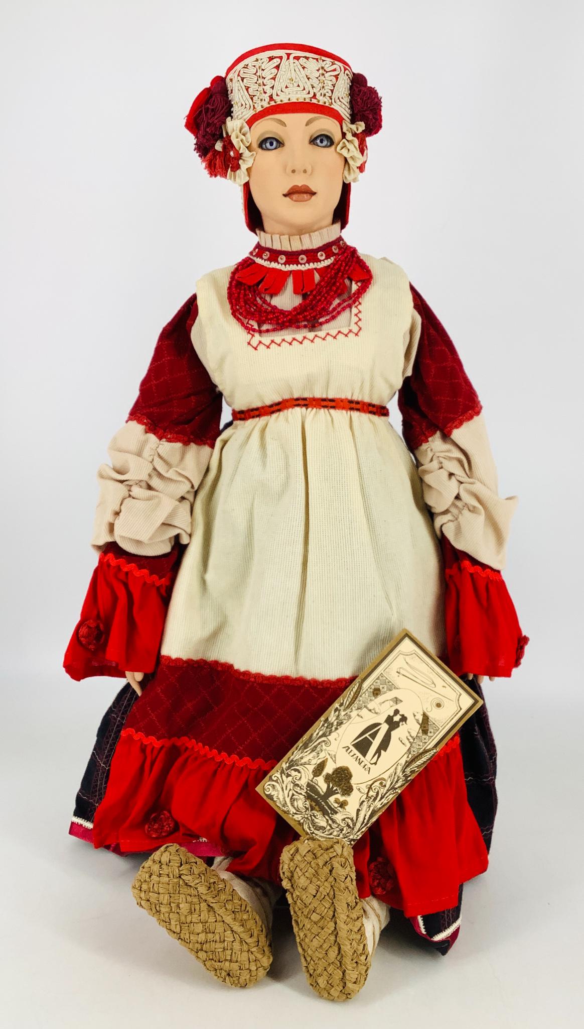 Bisque/ceramic Russian Alexandra "Doll Arina". 29" (1 of 3)