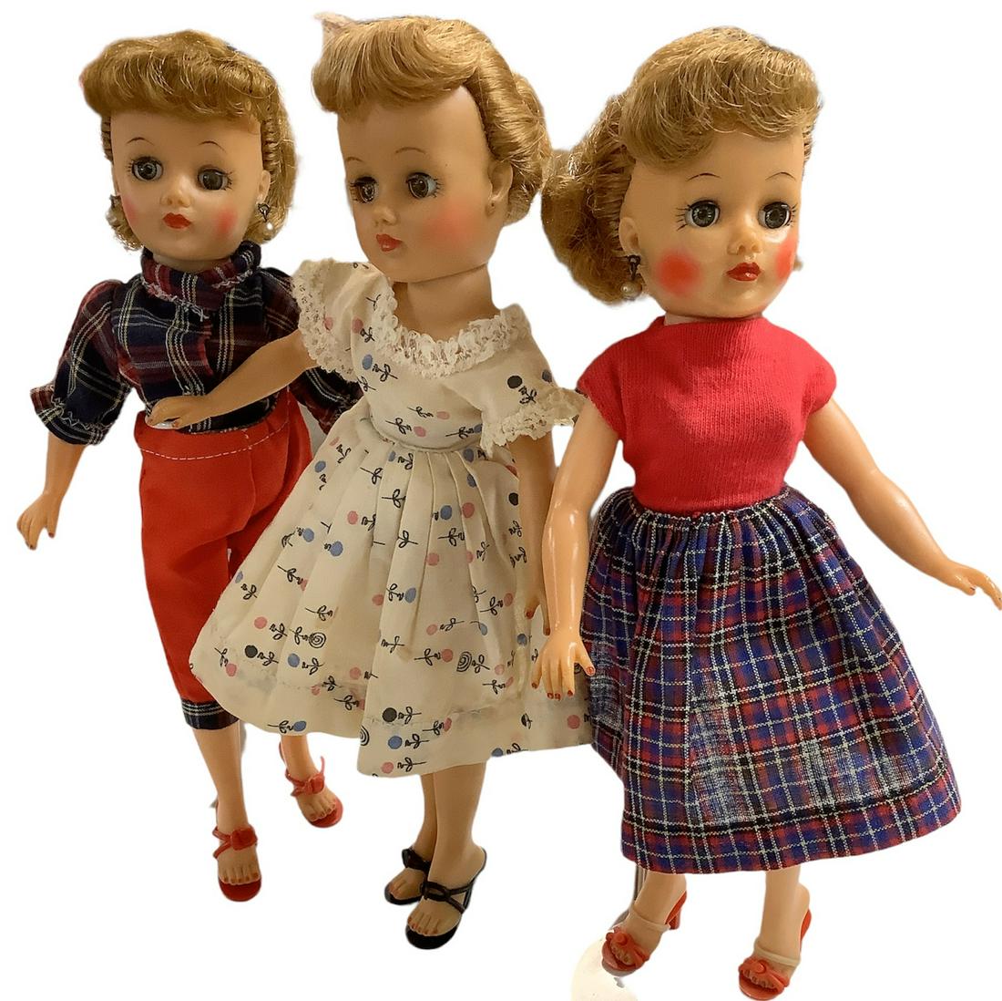 Lot of 3 Little Miss Revlon dolls in vinyl @ 10 1/2" (1 of 2)