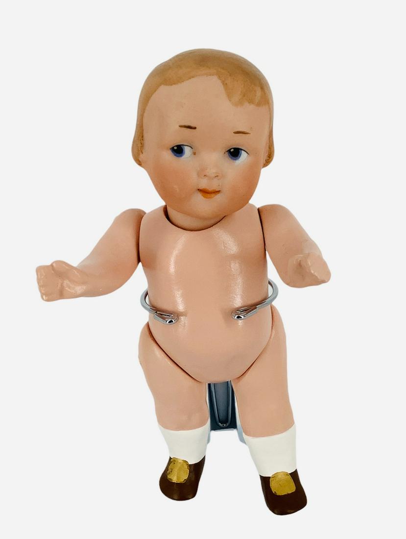 Armand Marseille 210 bisque socket head googly. 6 1/2" (1 of 3)