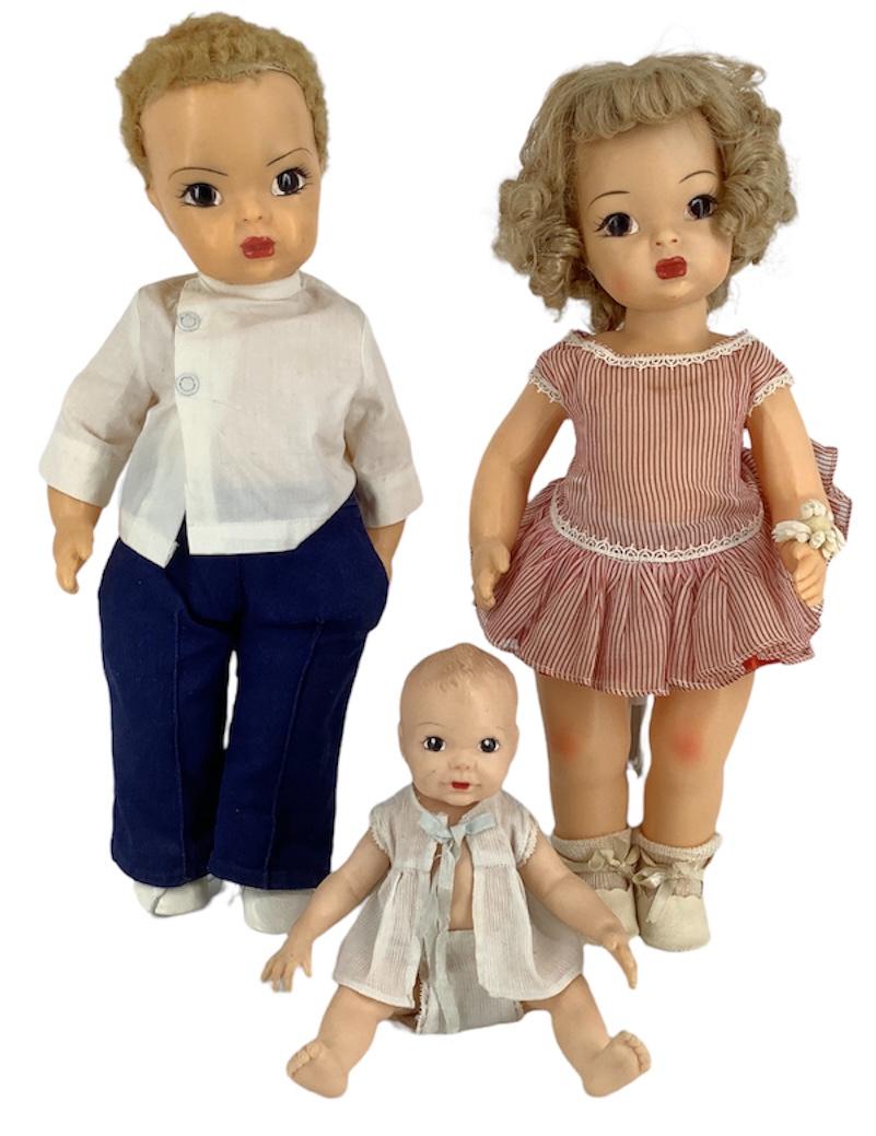 3 dolls from the Terri Lee family including Terri Lee (1 of 4)