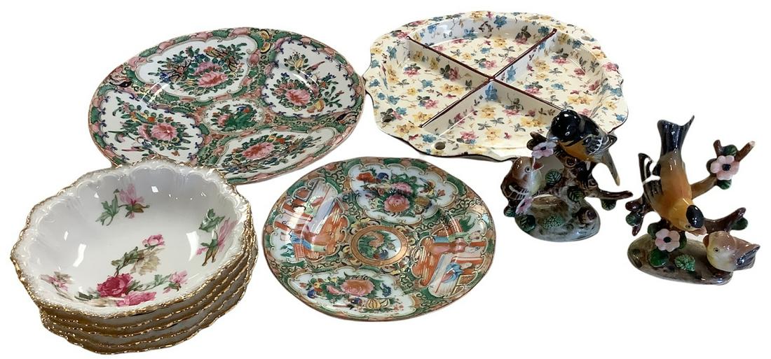 Antique Erphila Czechoslovakia Cambridge divided dish (1 of 1)