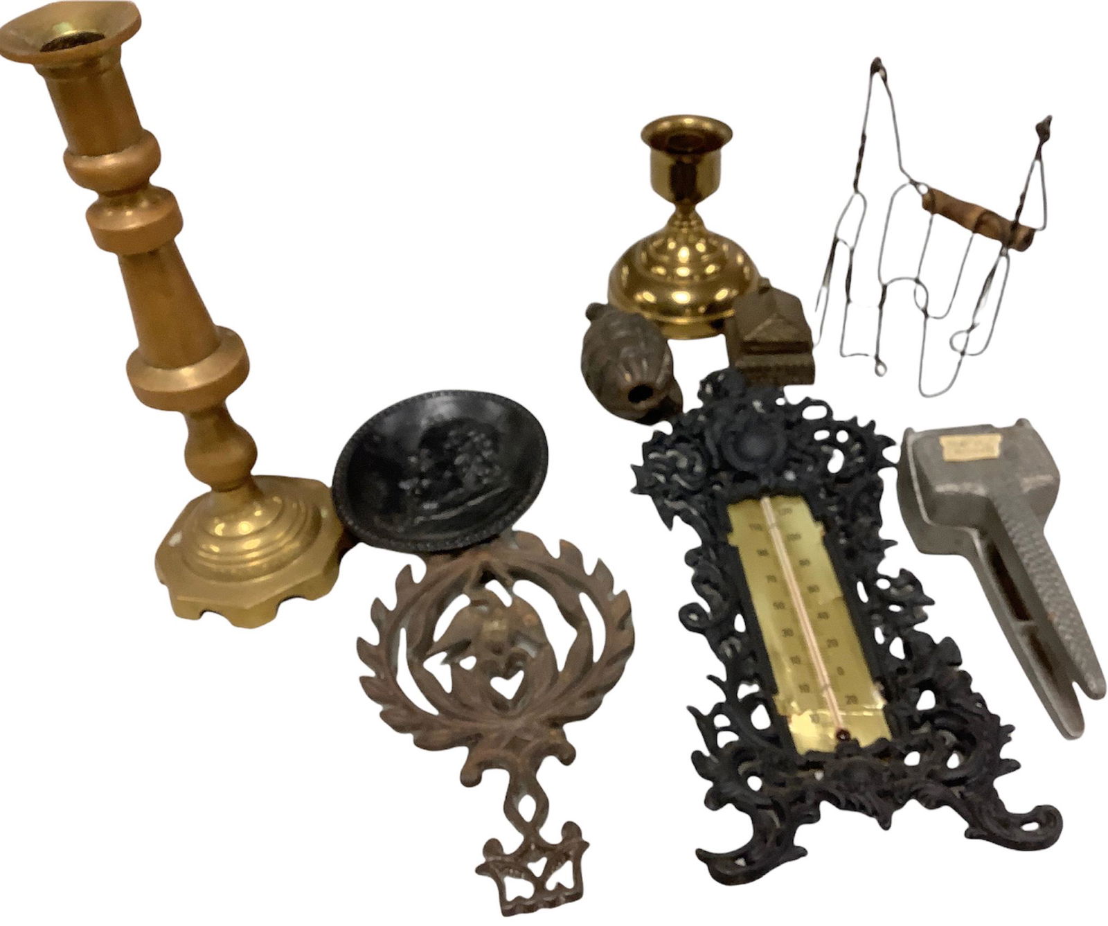 Lot of miscellaneous items thermometer ,ice cube (1 of 1)