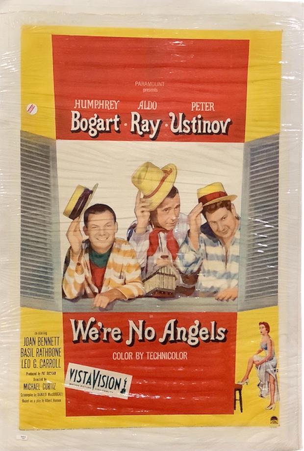 Were No Angels" movie poster, 29" x 43". (1 of 3)