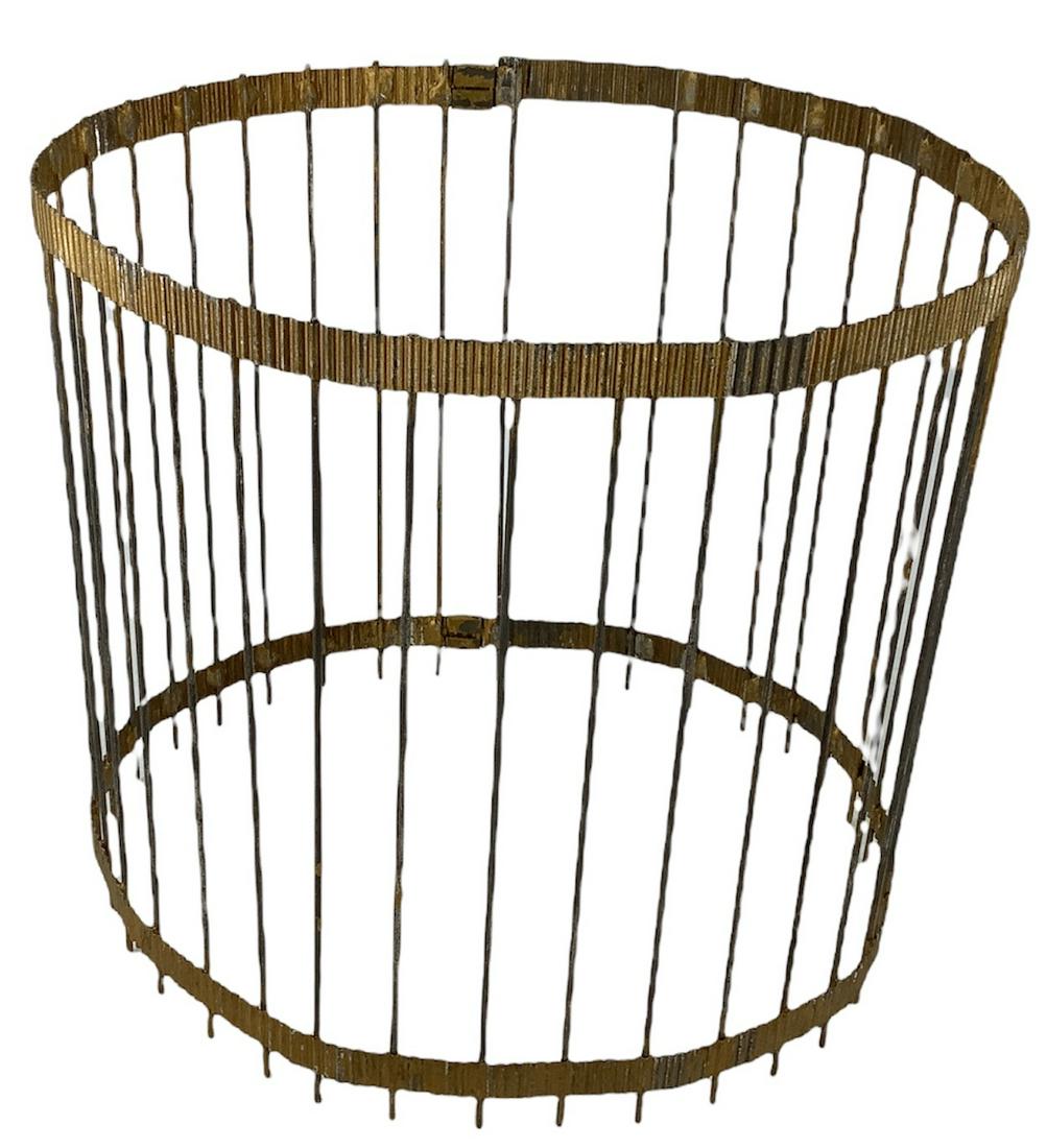 Schoenhut metal circus animal cage 9" tall x 9" (1 of 1)