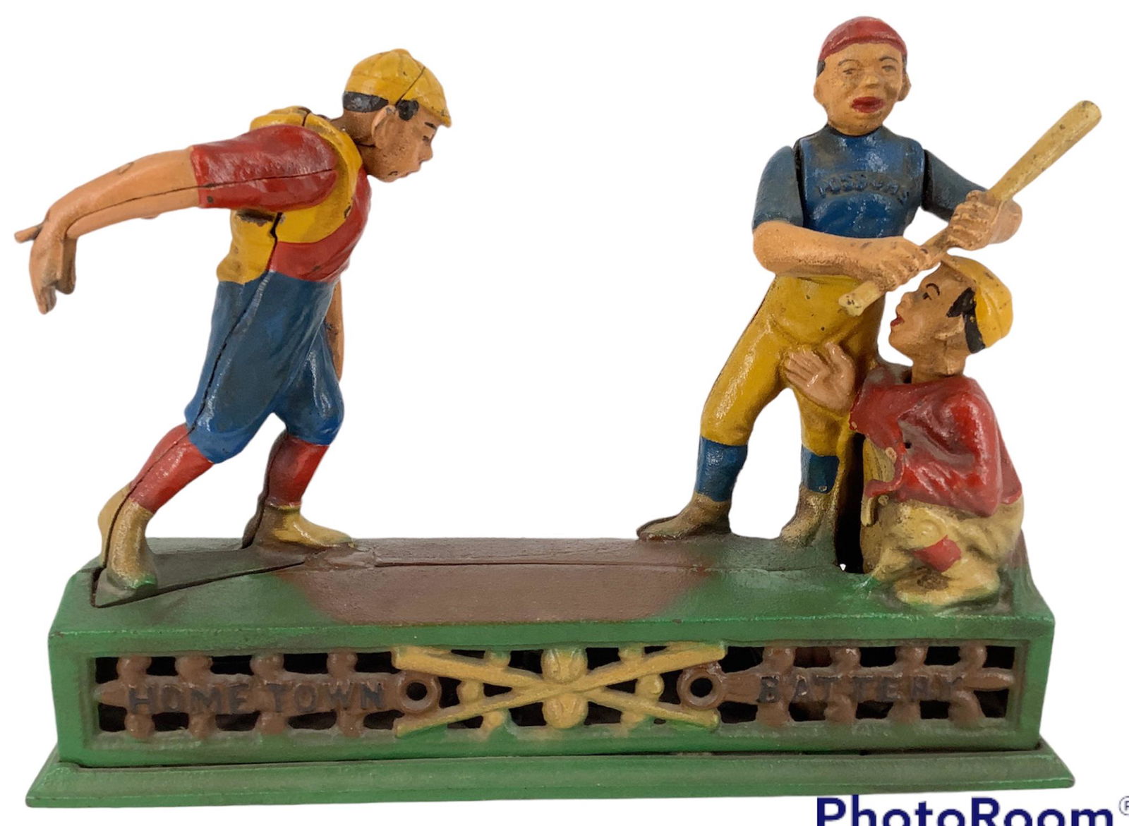 Book of Knowledge cast iron mechanical bank (1 of 1)