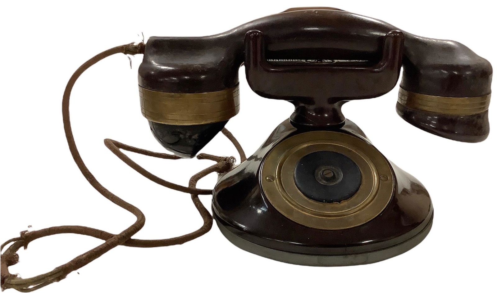 Mahogany automatic electric monophone 1A cradle (1 of 1)