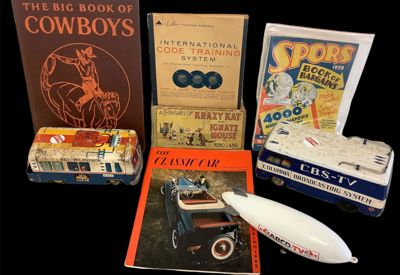 Multiple lot of items including Morse Code training (1 of 2)