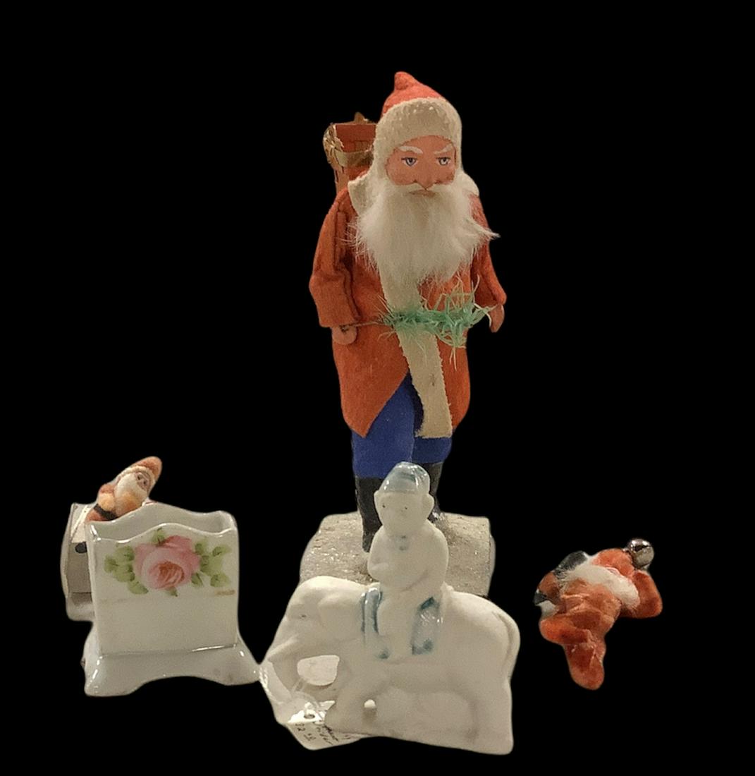Vintage Christmas - Vintage Santa made in Germany, One (1 of 1)