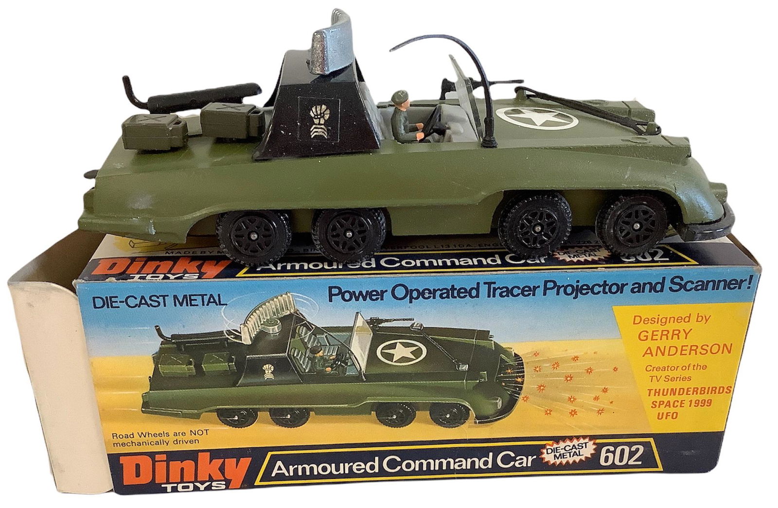 Dinky Toys die-cast metal Armored Command Car in (1 of 1)