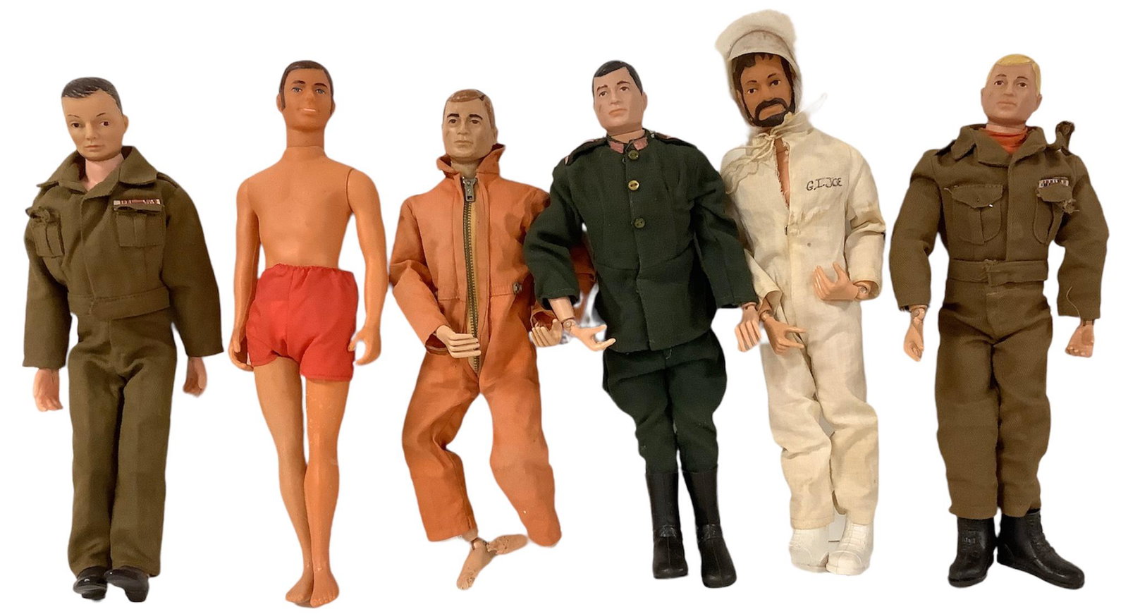 Six 12" action figures. Four are GI Joe in GI Joe (1 of 1)