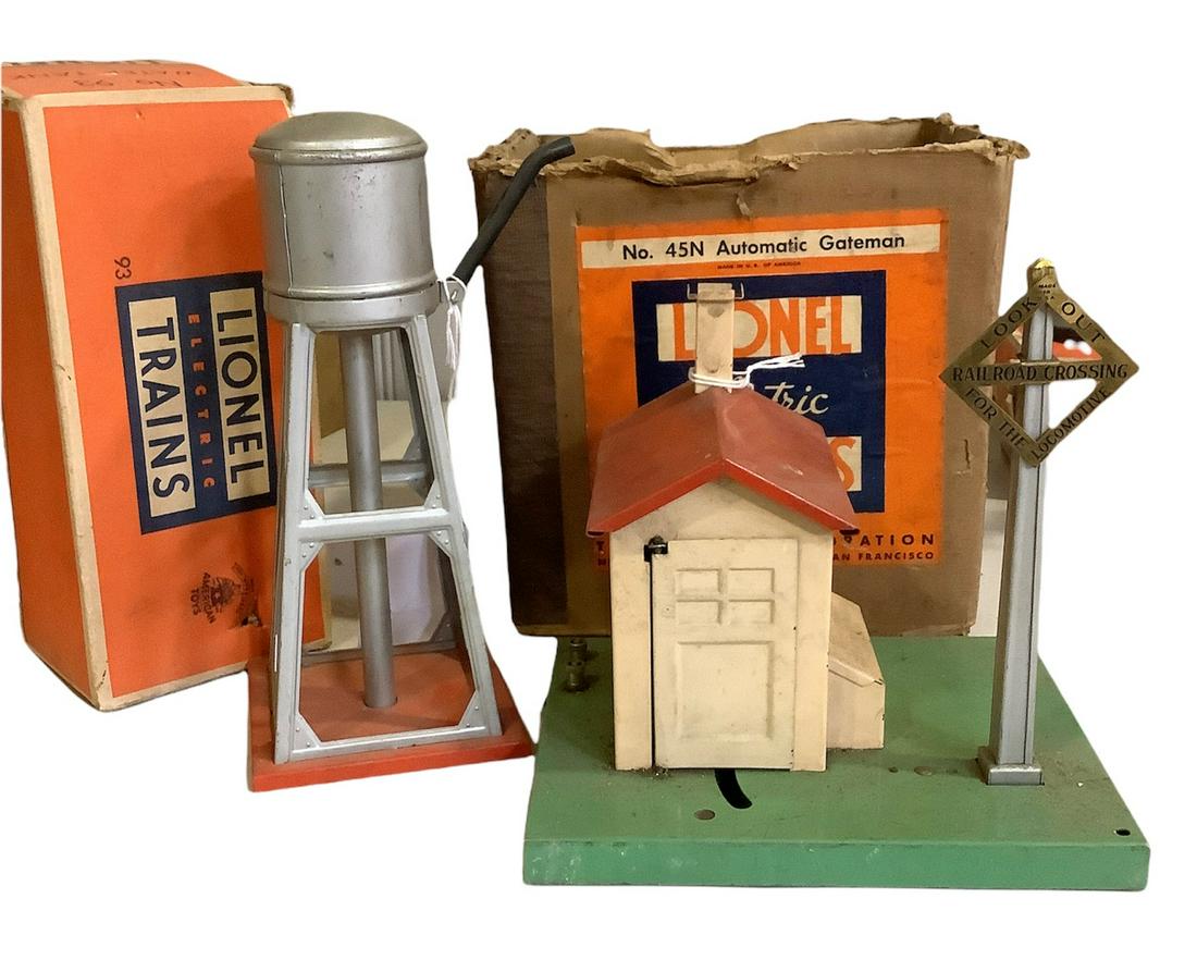 Lionel postwar 45N automatic gateman, in original box (1 of 1)