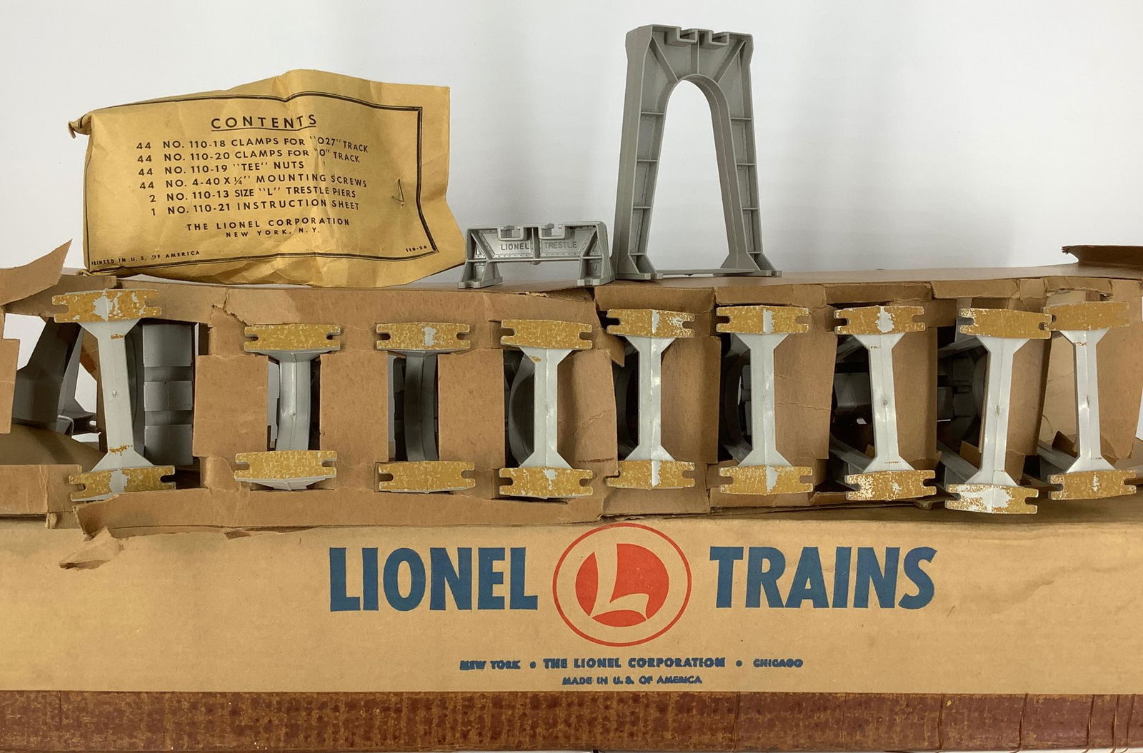 Lionel 110 trestle set hotsell