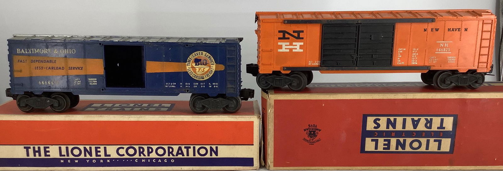 Lionel postwar 6464-400 B&O timesaver boxcar, missing (1 of 1)