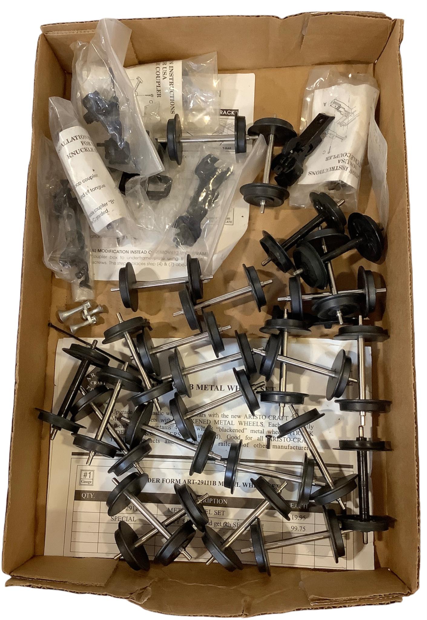 Lot of wheels and couplers: Lot of wheels and couplers