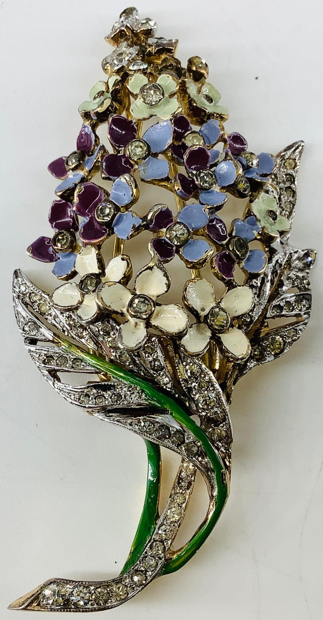 Vintage Sterling Silver Sweater / Scarf Clip (1 of 3)