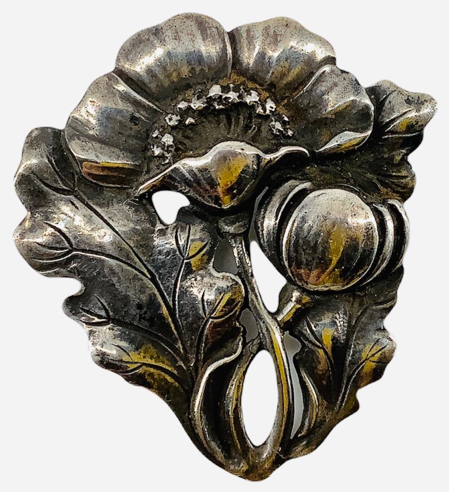 Vintage Jo Michaels Sterling Silver pin (1 of 2)