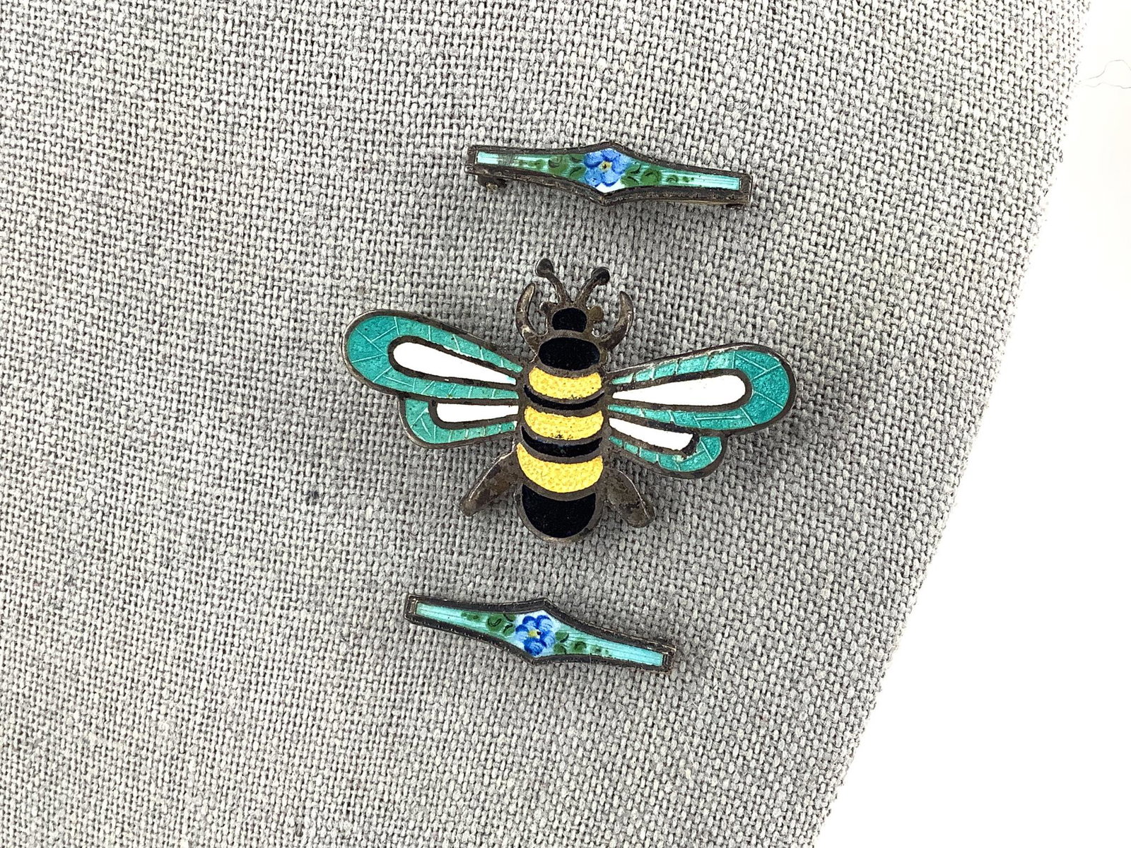 Three Sterling Pins (1 of 3)