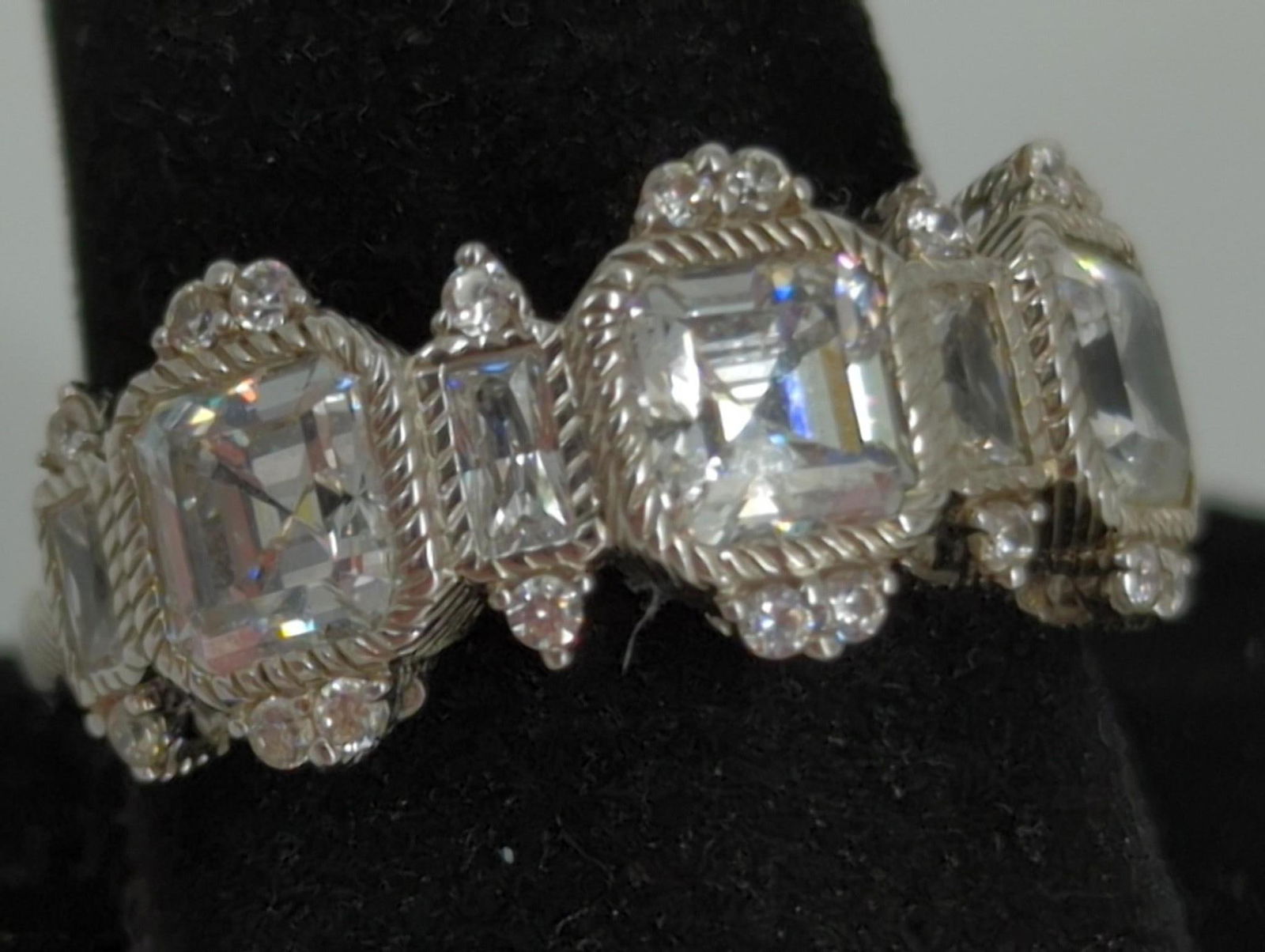 Sterling Silver Judith Ripka Ring (1 of 5)