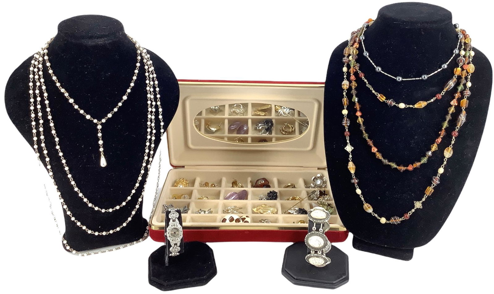 Box Lot Of Vintage To Modern Accessories (1 of 9)