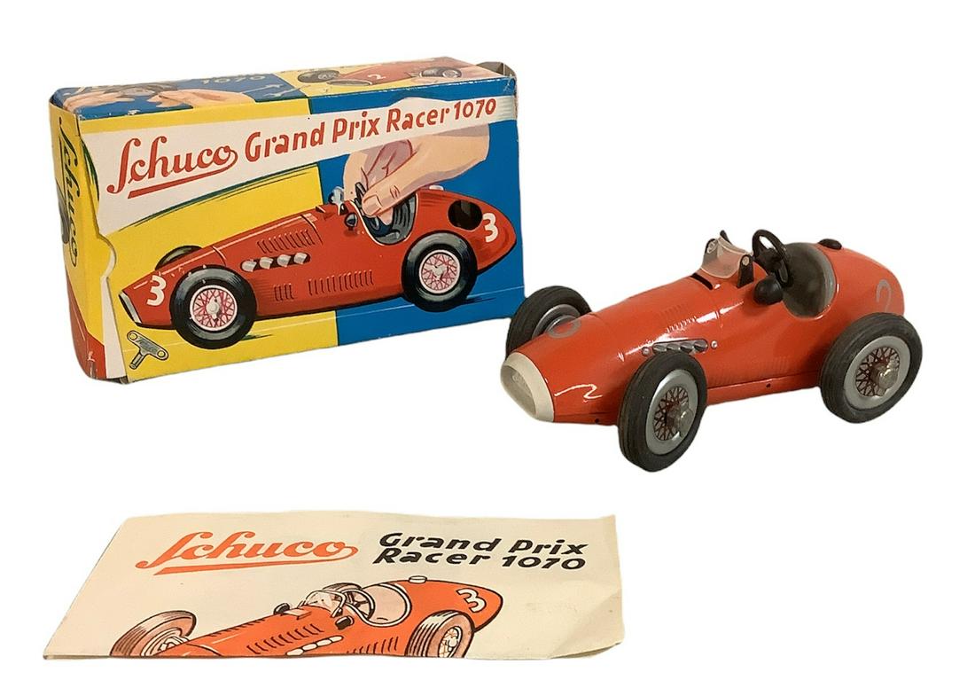 Schuco Ferrari Grand Prix Racer 1070 & Box Schuco Ferrari Grand Prix Racer 1070 & Box