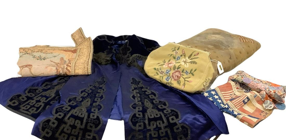 Lot of vintage purses, George Washington Pillow items ect. showing some mold and odor. (1 of 1)