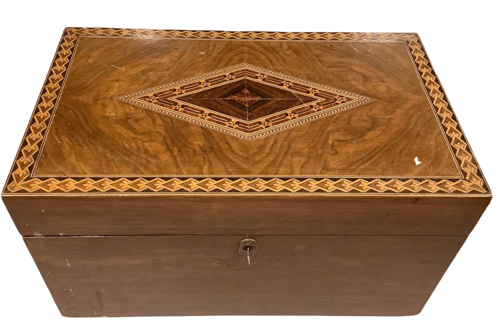 9" x 16" wooden box. (1 of 2)