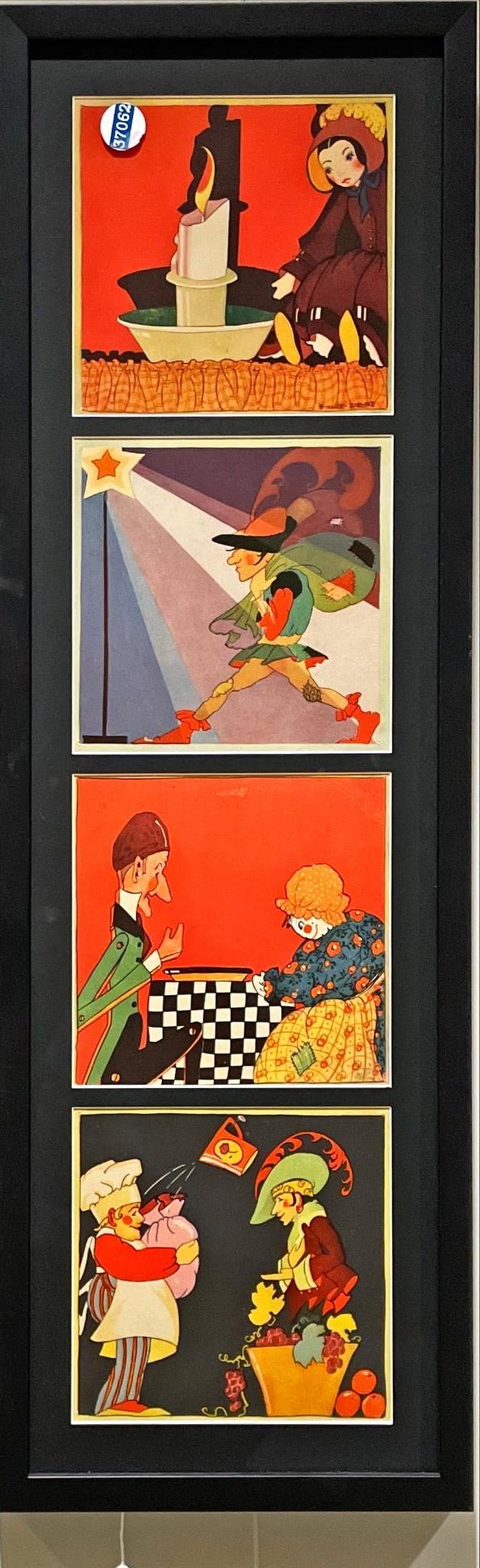 Framed illustration prints 10.5 x 38 (1 of 1)