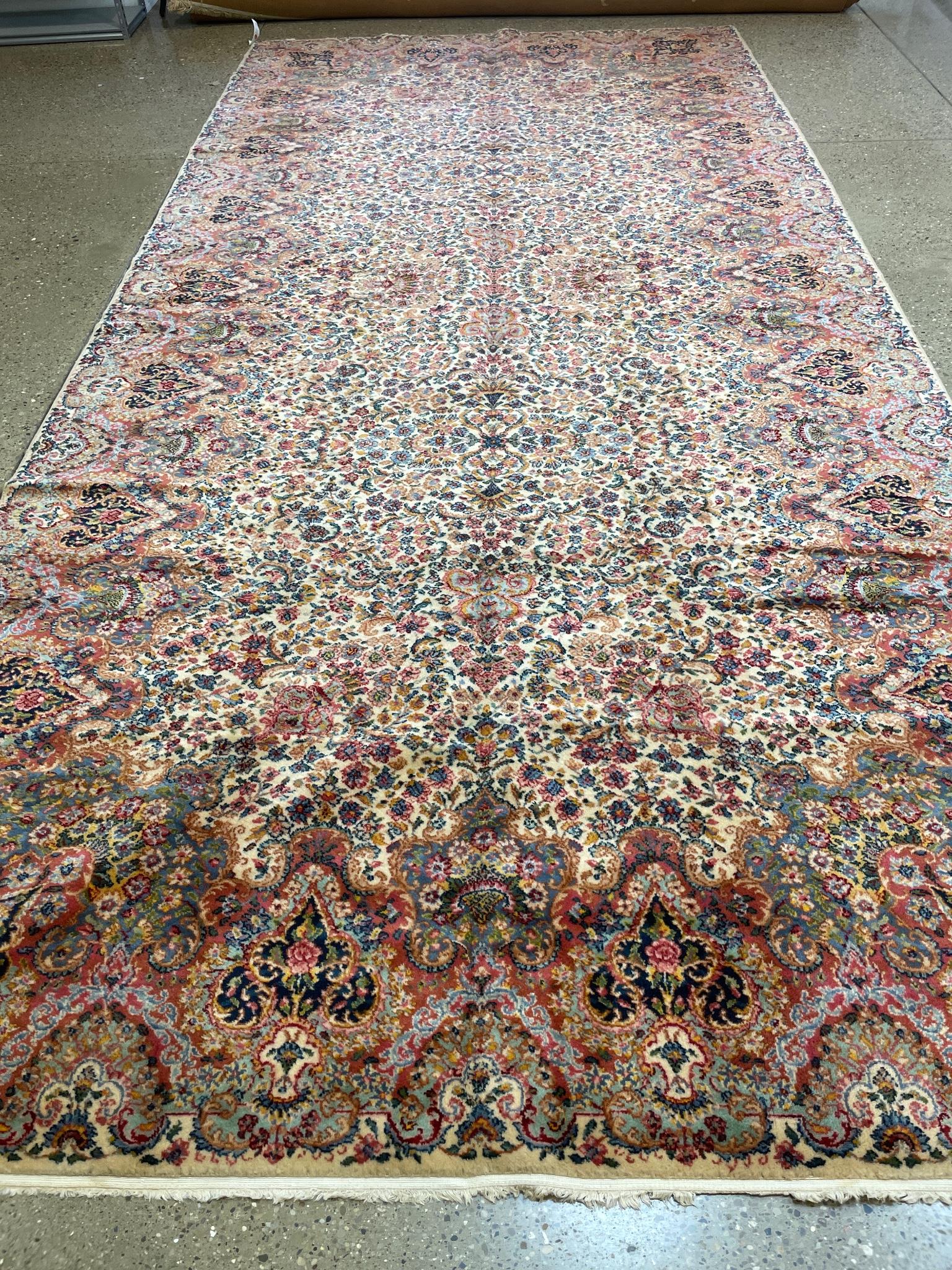 Oriental rug, Karastan Kerman, circa 2000's, 8' 5" x 18'. (1 of 6)