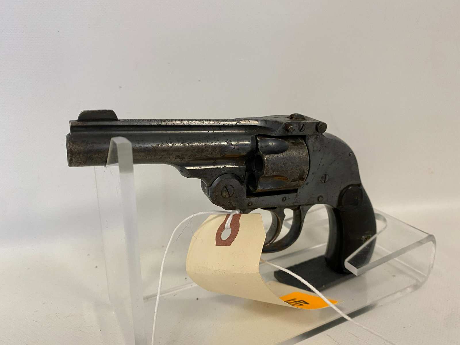 Harrington & Richardson Model Top-break .32 Caliber Revolver SN: 5711, Be aware of additional: Harrington & Richardson Model Top-break .32 Caliber Revolver SN: 5711 Be aware of additional charges as shipping restrictions require all handguns to ship via Overnight UPS, Adult Signature required, 