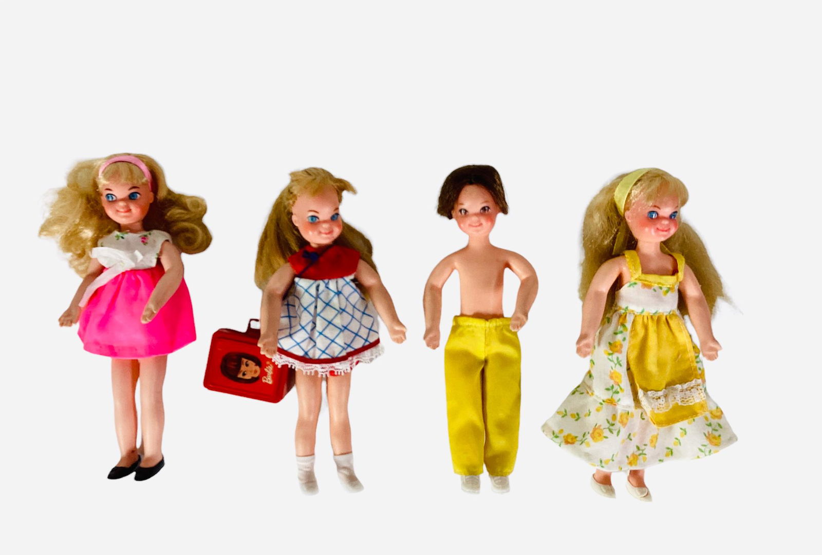 (4) dolls from different countries including (1) European Todd is wearing the bottom of outfit (1 of 1)