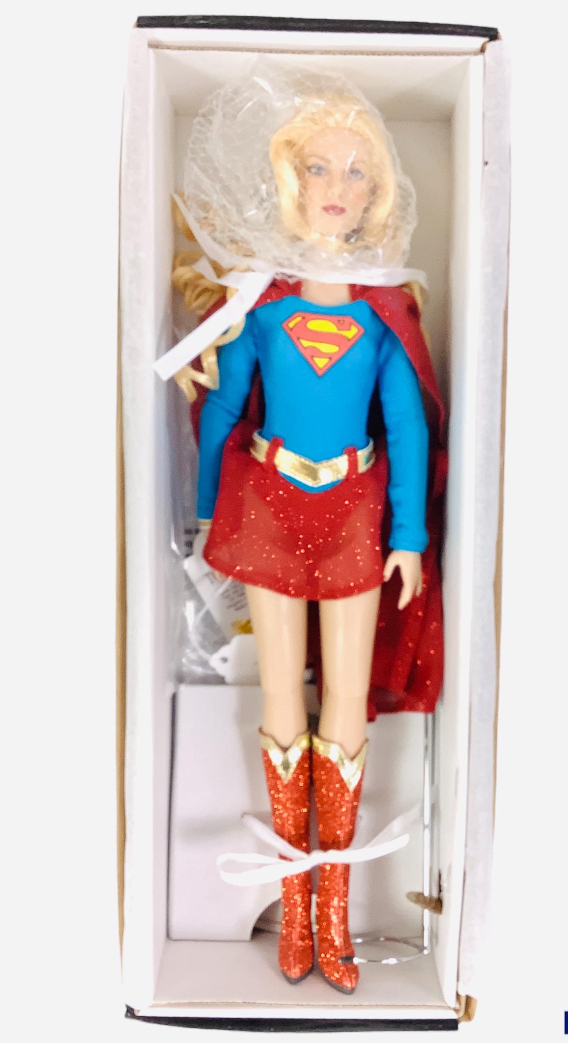 12 1/2" Tonner DC Stars "Supergirl" doll. NIB. (1 of 2)