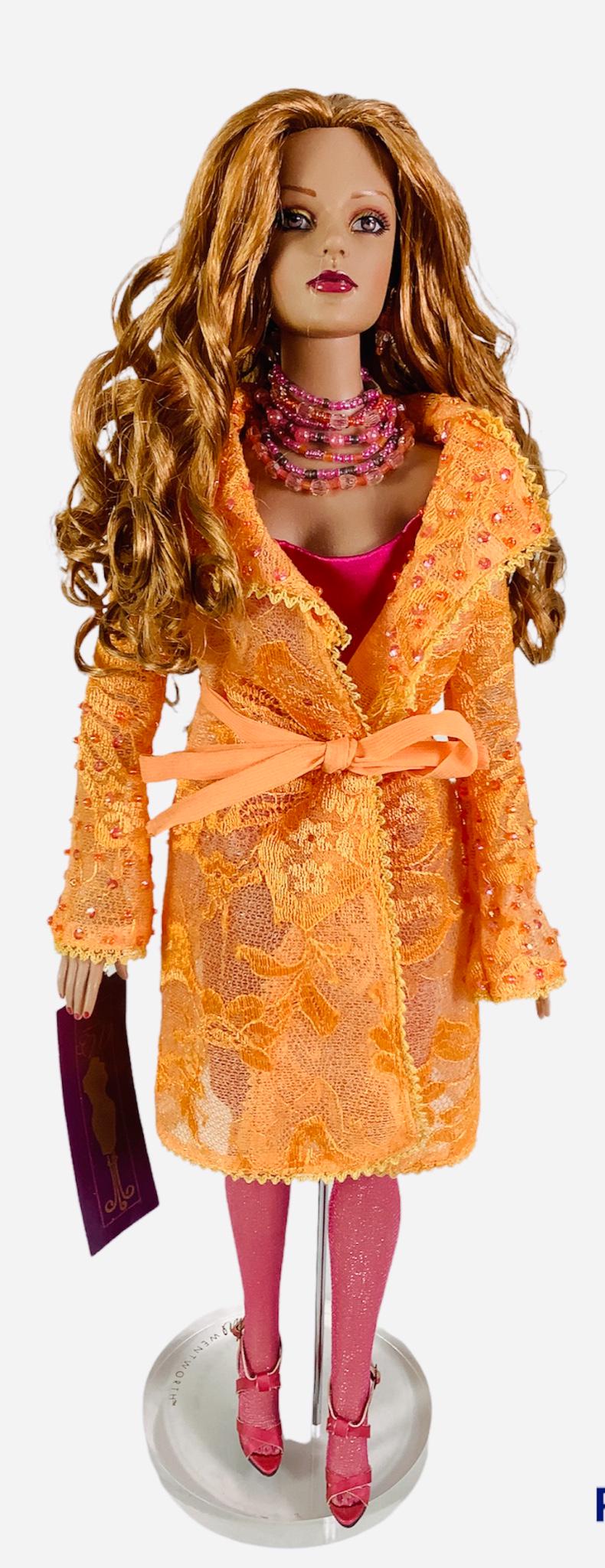 16" Tonner Tyler Wentworth Collection "High Style Sydney Chase" doll dressed in Pink dress and (1 of 2)