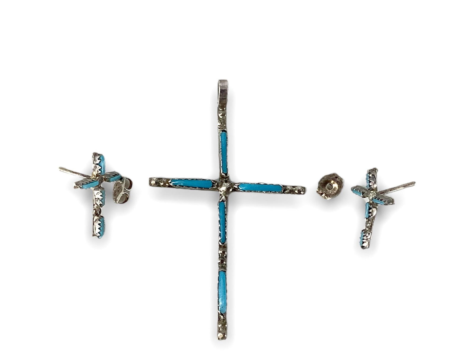 Southwestern Sterling Silver Jewelry Set (1 of 3)