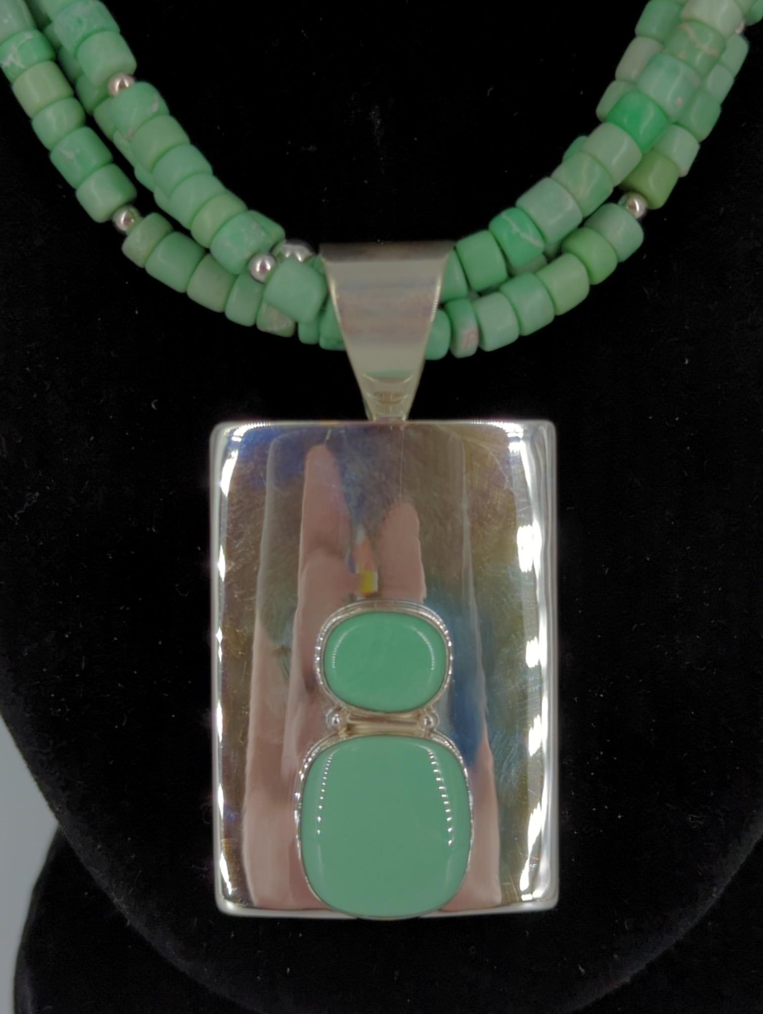 Modern Southwestern Style statement Necklace (1 of 6)