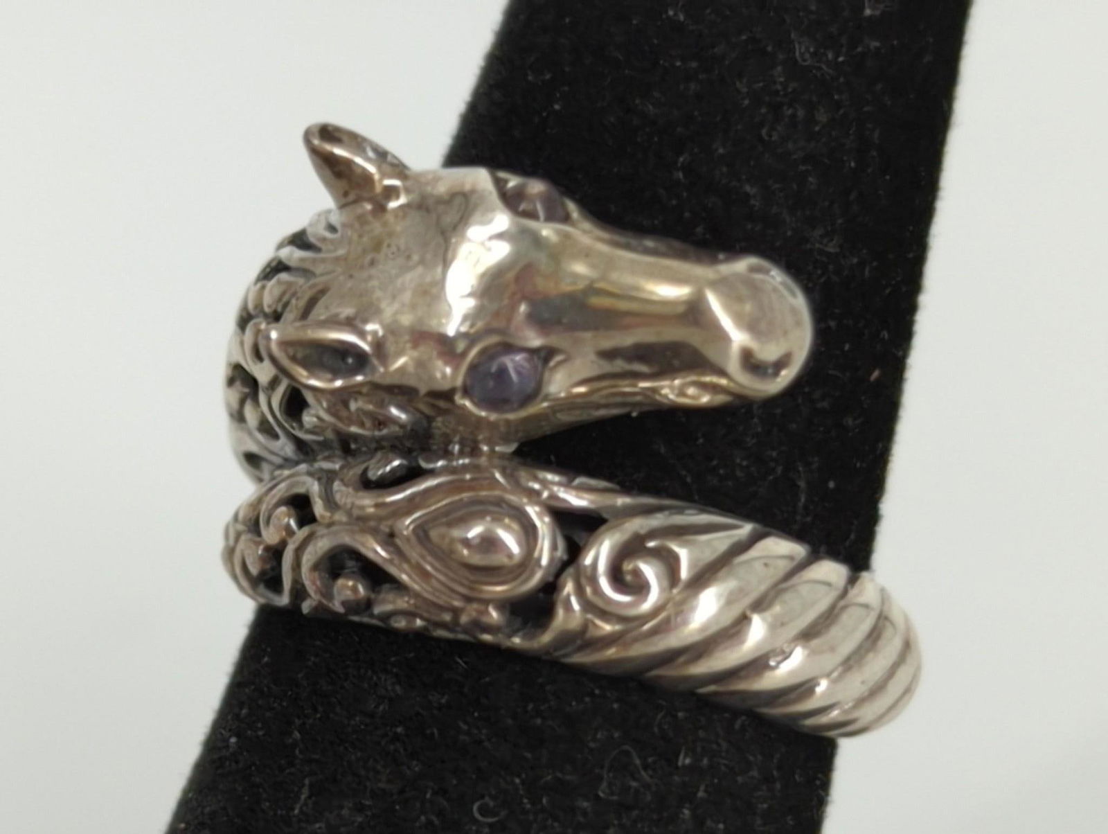 Sterling Silver Horse Ring (1 of 4)