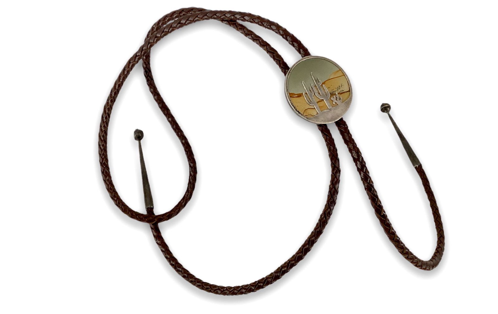 Unique Sterling Bolo Tie (1 of 3)