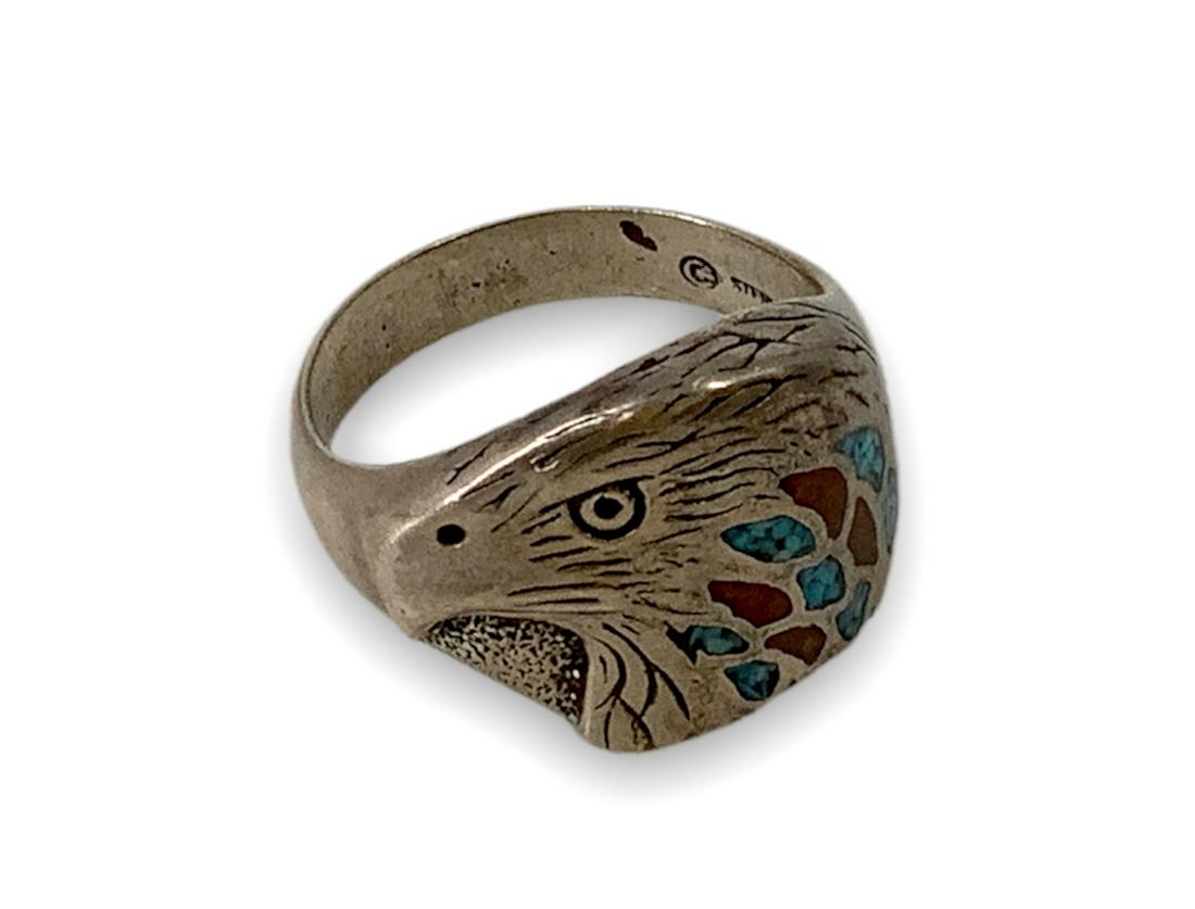 Sterling Silver Southwestern Style Ring (1 of 3)