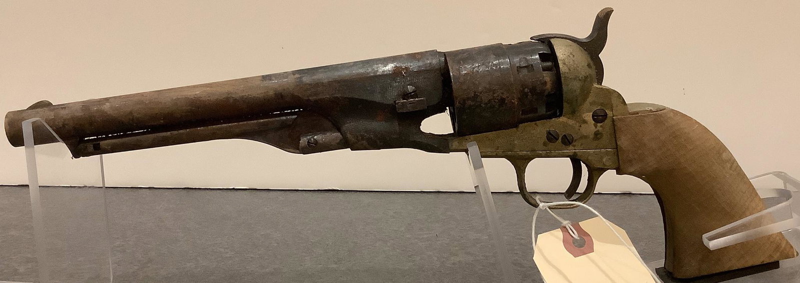 Unknown Maker .45 Caliber MZ Revolver SN: A81686, Rust and pitted. *******Does not need called: Unknown Maker .45 Caliber MZ Revolver SN: A81686, Rust and pitted. *******Does not need called in****** By bidding on this lot buyer accepts responsibility of knowledge of State and Federal laws for t