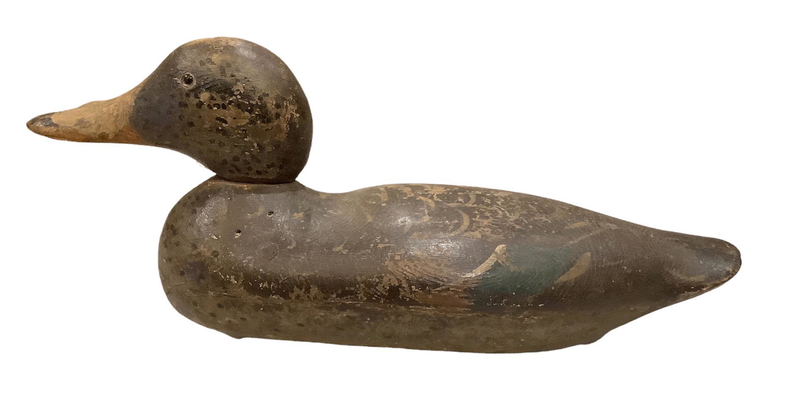 Mason Decoy Co. Detroit mallard duck hen decoy.: Mason Decoy Co. Detroit mallard duck hen decoy.