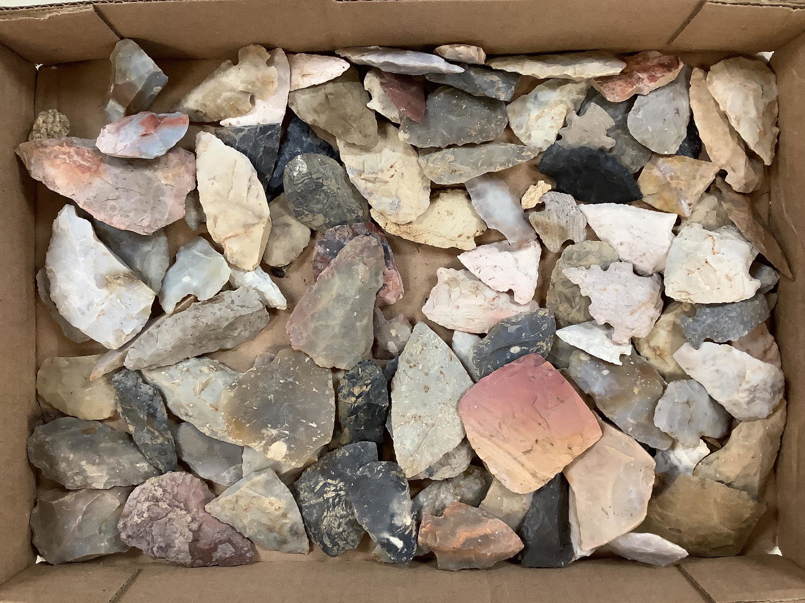 Flint Ridge area authentic and modern pieces and points: Flint Ridge area authentic and modern pieces and points