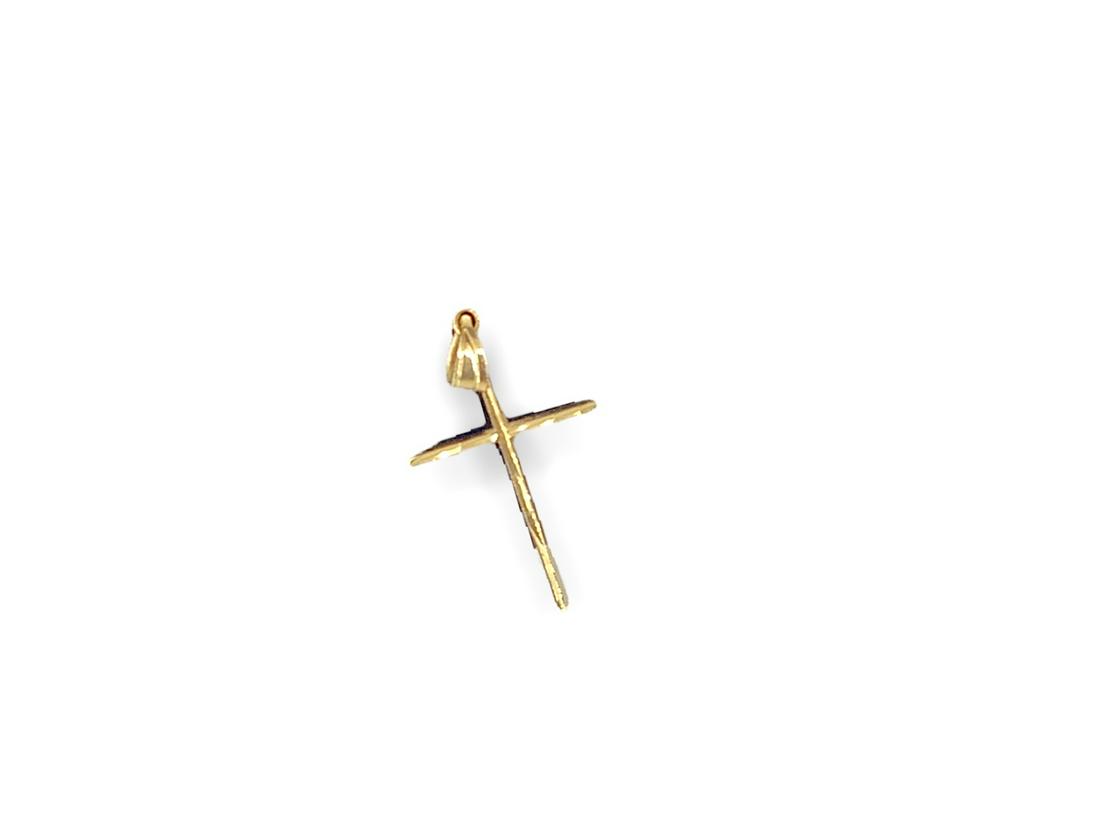 Gold Cross Pendant (1 of 2)