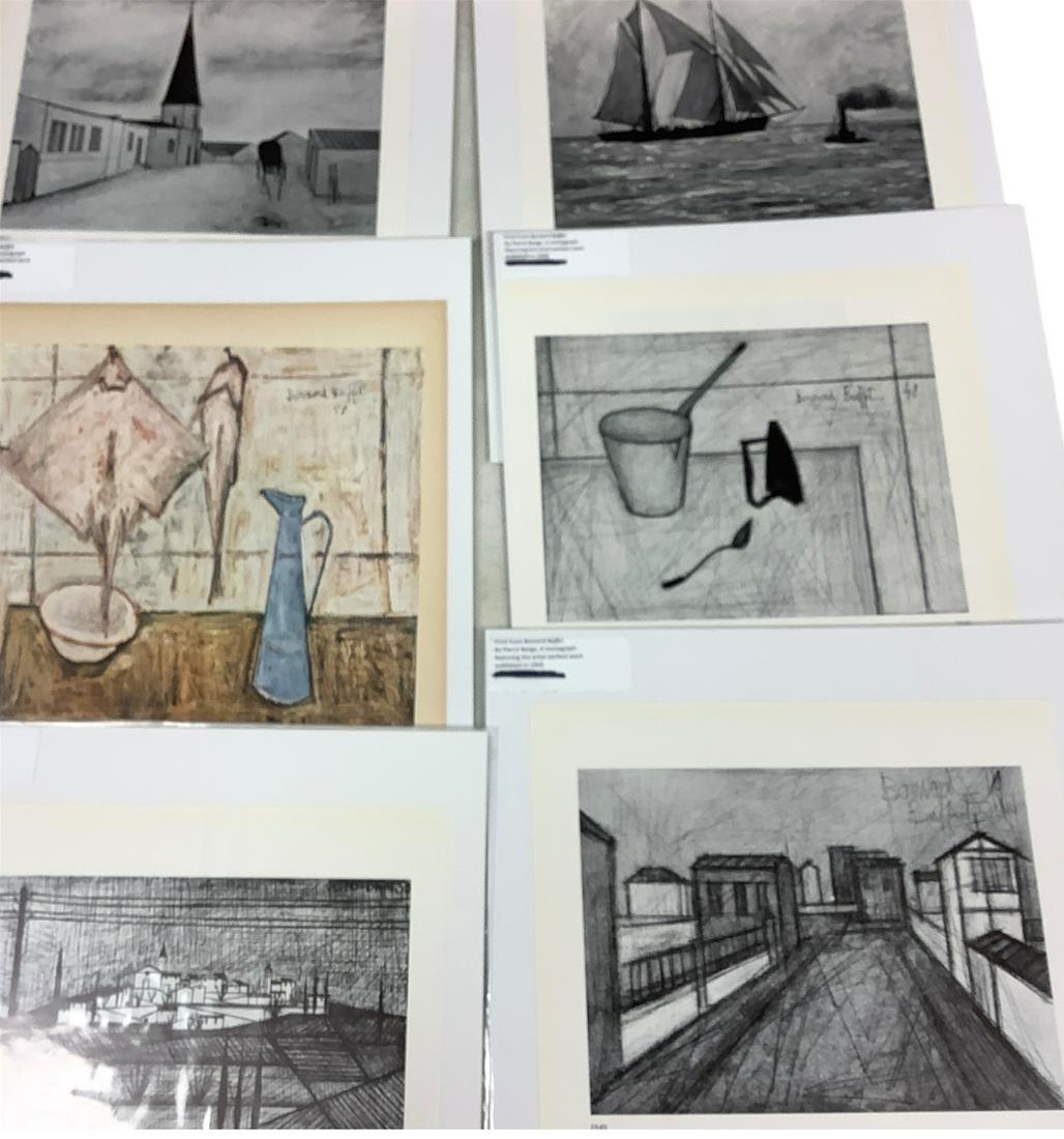 Prints from Bernard Buffet . Count of18. (1 of 1)