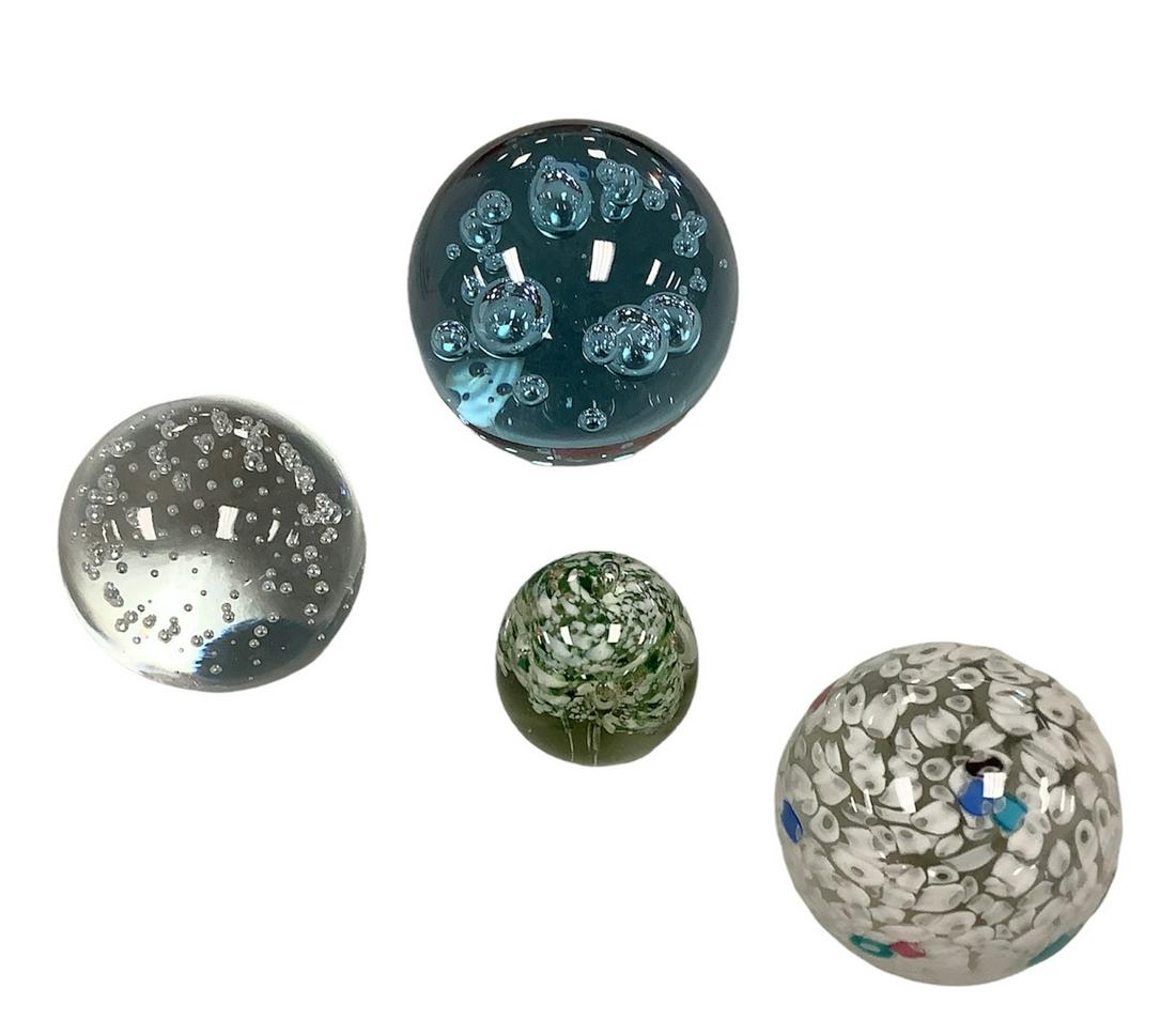 Paperweights ranging 2" to 3.5": Paperweights ranging 2" to 3.5"