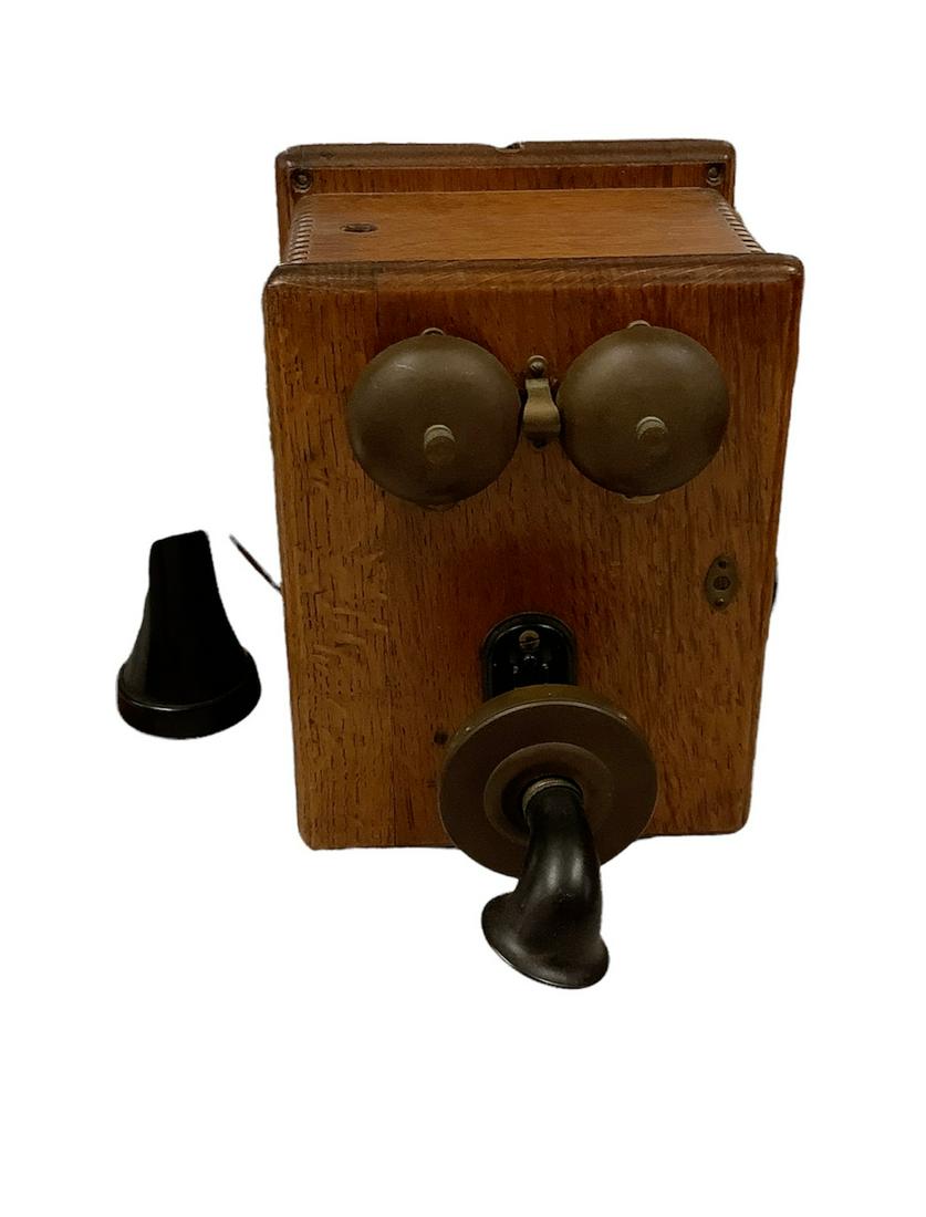 Vintage western electric wall phone7.5"x 10" (1 of 2)